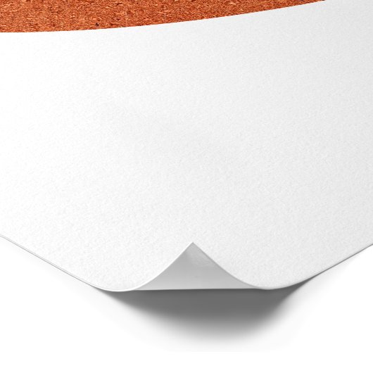 Green Stalk Boho Poster (Ecke)