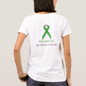 Green Standard Ribbon T-Shirt (Rückseite)