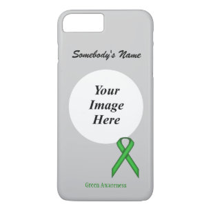 Green Standard Ribbon Tmpl von Kenneth Yoncich iPhone 8 Plus/7 Plus Hülle