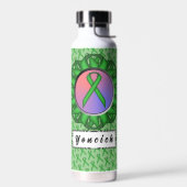 Green Standard Ribbon von Kenneth Yoncich Trinkflasche (Links)