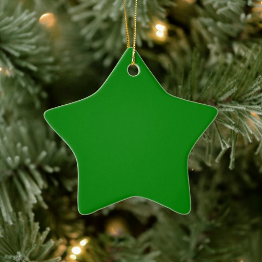 Green Star Keramik Ornament (Baum)