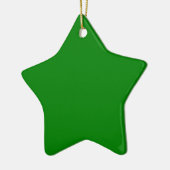Green Star Keramik Ornament (Links)