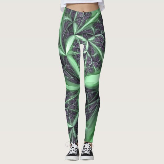 Green Star Leggings (Vorderseite)