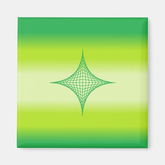 Green Star Magnet (Vorne)