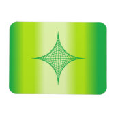 Green Star Magnet (Horizontal)