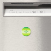 Green Star Magnet (rund) (In Situ (Geschirrspüler))