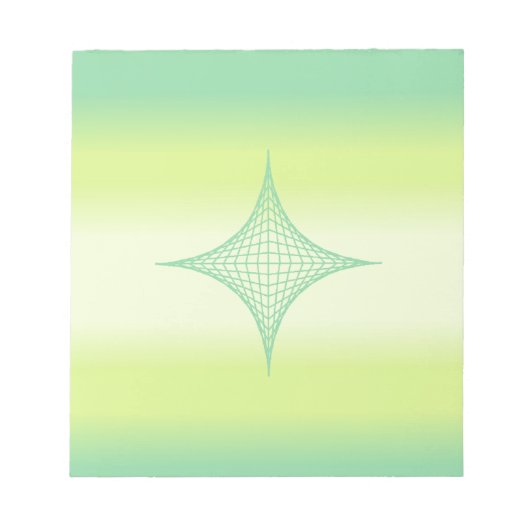 Green Star Notizblock (Vorderseite)