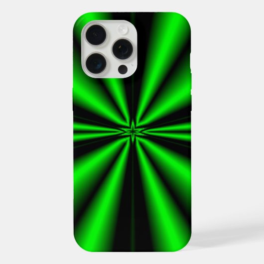Green Star of Hope iPhone Hülle (Rückseite)