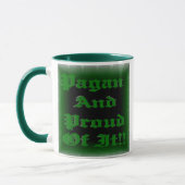 Green Star Pentagram Tasse (Links)