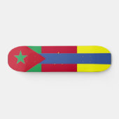 Green Star Skateboard (Horizontal)