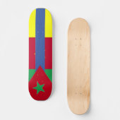 Green Star Skateboard (Vorderseite)