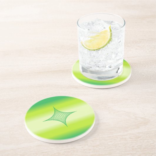 Green Star Untersetzer (Seite)