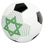 Green Star von David Seamless Fußball (Dreiviertel)