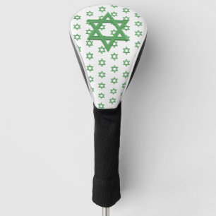 Green Star von David Seamless Golf Headcover