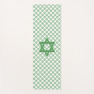 Green Star von David Seamless Yogamatte