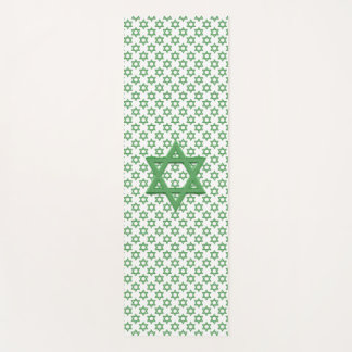 Green Star von David Seamless Yogamatte
