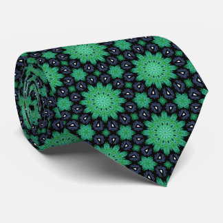 Green Starburst Neck Tie Krawatte