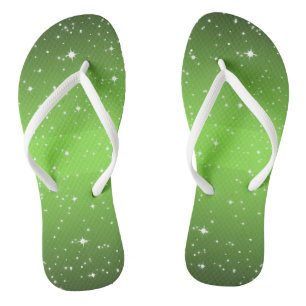 GREEN Starry Night Badesandalen