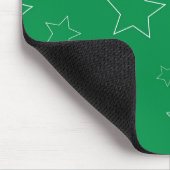 Green Stars Mousepad (Ecke)