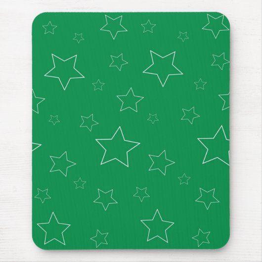 Green Stars Mousepad (Vorne)