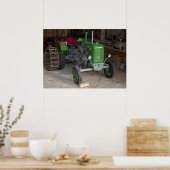 Green Steyr Tractor KL I Poster (Küche)