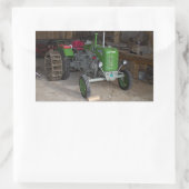Green Steyr Tractor KL I Rechteckiger Aufkleber (Tasche)