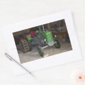 Green Steyr Tractor KL I Rechteckiger Aufkleber (Umschlag)