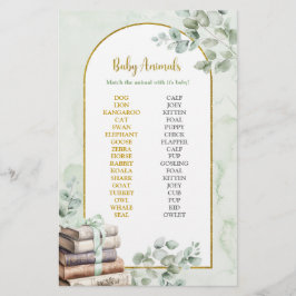 Green Storybook Baby Animals Game