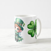 Green-StPatricks-Day Kaffeetasse (VorderseiteRechts)
