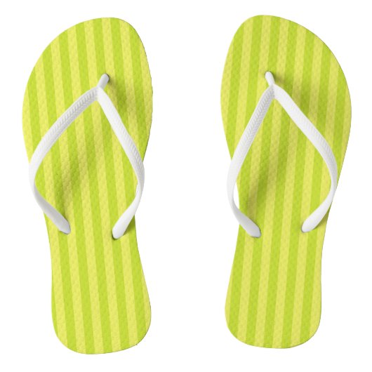 Green Strip Flip Flops Badesandalen (Fußbett)