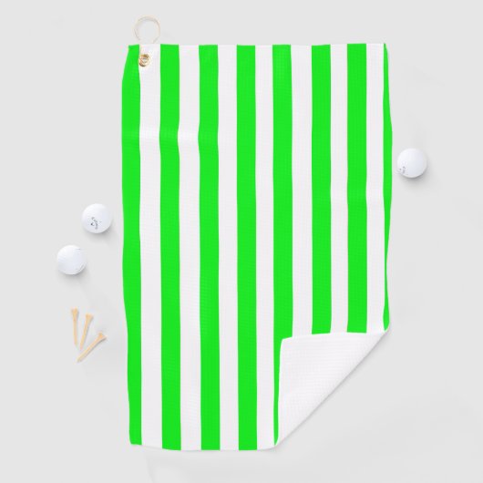 Green Strip Golf Handtuch (Insitu)
