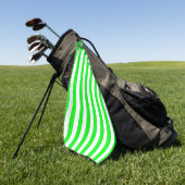 Green Strip Golf Handtuch (Gras)