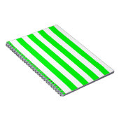 Green Strip Notebook Notizblock (Rechte Seite)