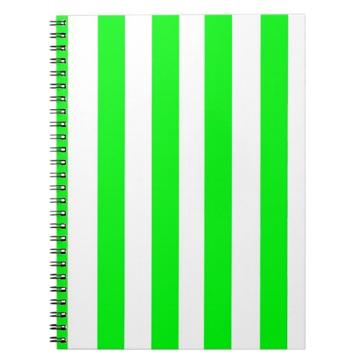 Green Strip Notebook Notizblock (Vorderseite)