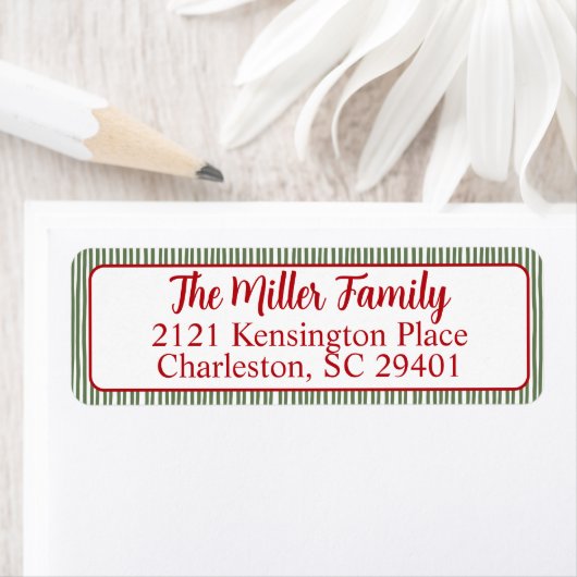 Green Stripe Return Address  (Insitu)