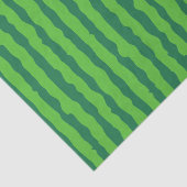 Green Stripe Watermelon Seidenpapier (Ausschnitt)