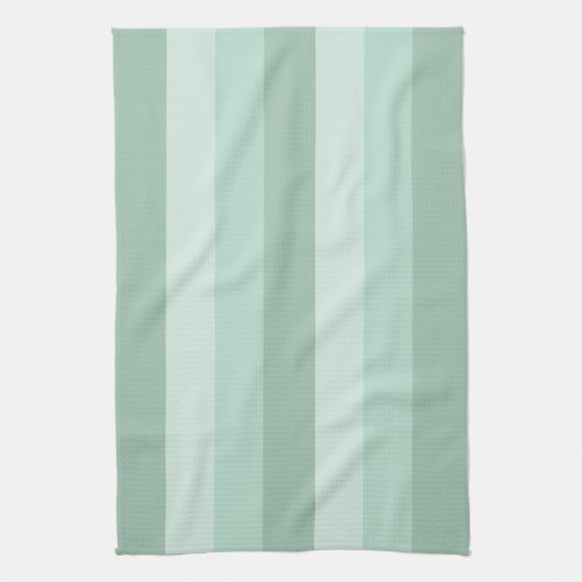 Green Striped Ombre Küchenhandtücher Geschirrtuch (Vertikal)