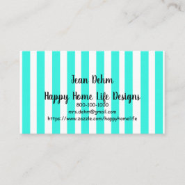 GREEN STRIPED Visitenkarte