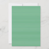 Green Stripes Golfturnier Einladung (Rückseite)