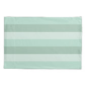 Green Striping Ombre Kissenbezug (Rückseite)