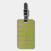 Green Struktur Gepäckanhänger (Vorderseite vertikal)