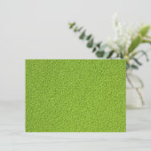 Green Stucco Wall Background Einladung (Stehend Vorderseite)