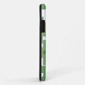 Green Suare Pixel Pattern Case-Mate iPhone Hülle (Hinten/Rechts)