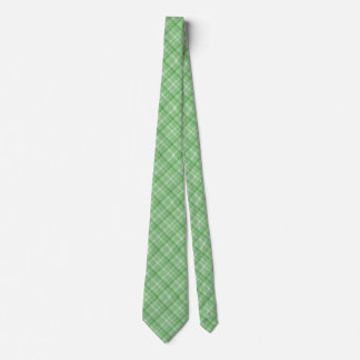 Green Summer Kariert Pattern Krawatte