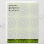 Green Suns Briefkopf (Vorne/Hinten)