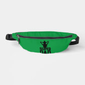 Green Super Vater Happy Vathers Day 2024 Bauchtasche (Vorderseite)