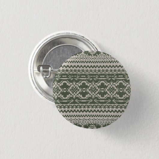 Green Sweater Button (Vorne & Hinten)