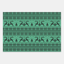 Green Sweater Rentier Weihnachten