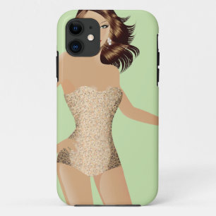 Green Swimsuit Girl iPhone 5 Selten vorhanden™ Case-Mate iPhone Hülle