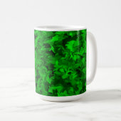 Green Swirl 15oz Tasse (VorderseiteRechts)
